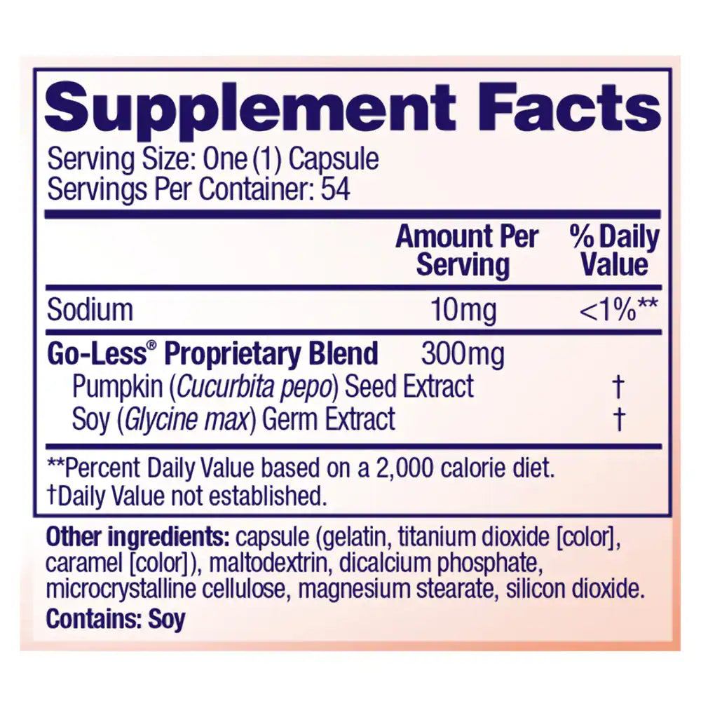 Azo Bladder Control Supplement - Natural Urinary Support (54 Capsules)