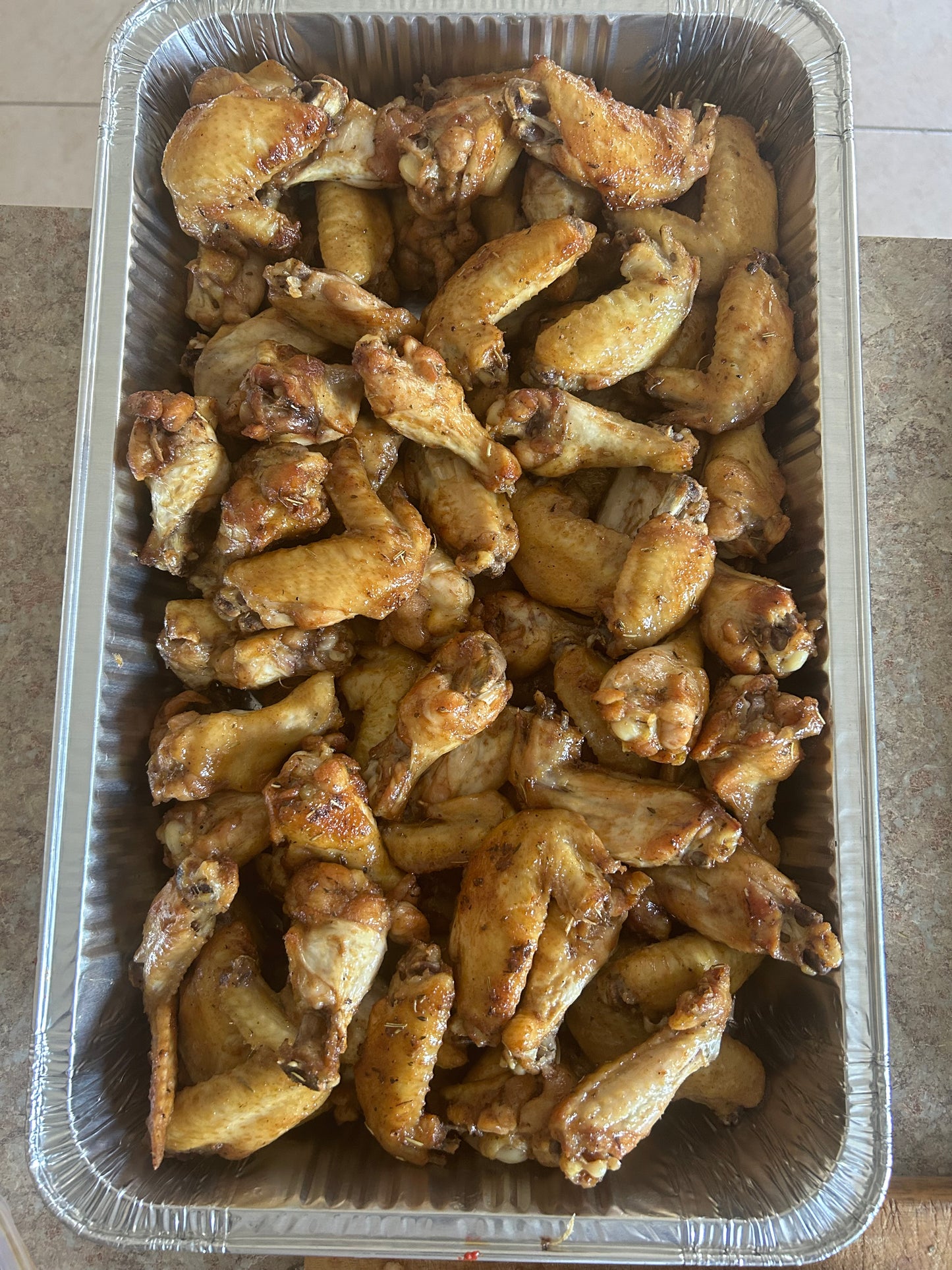 Large Event Tray Of Chicken Wings