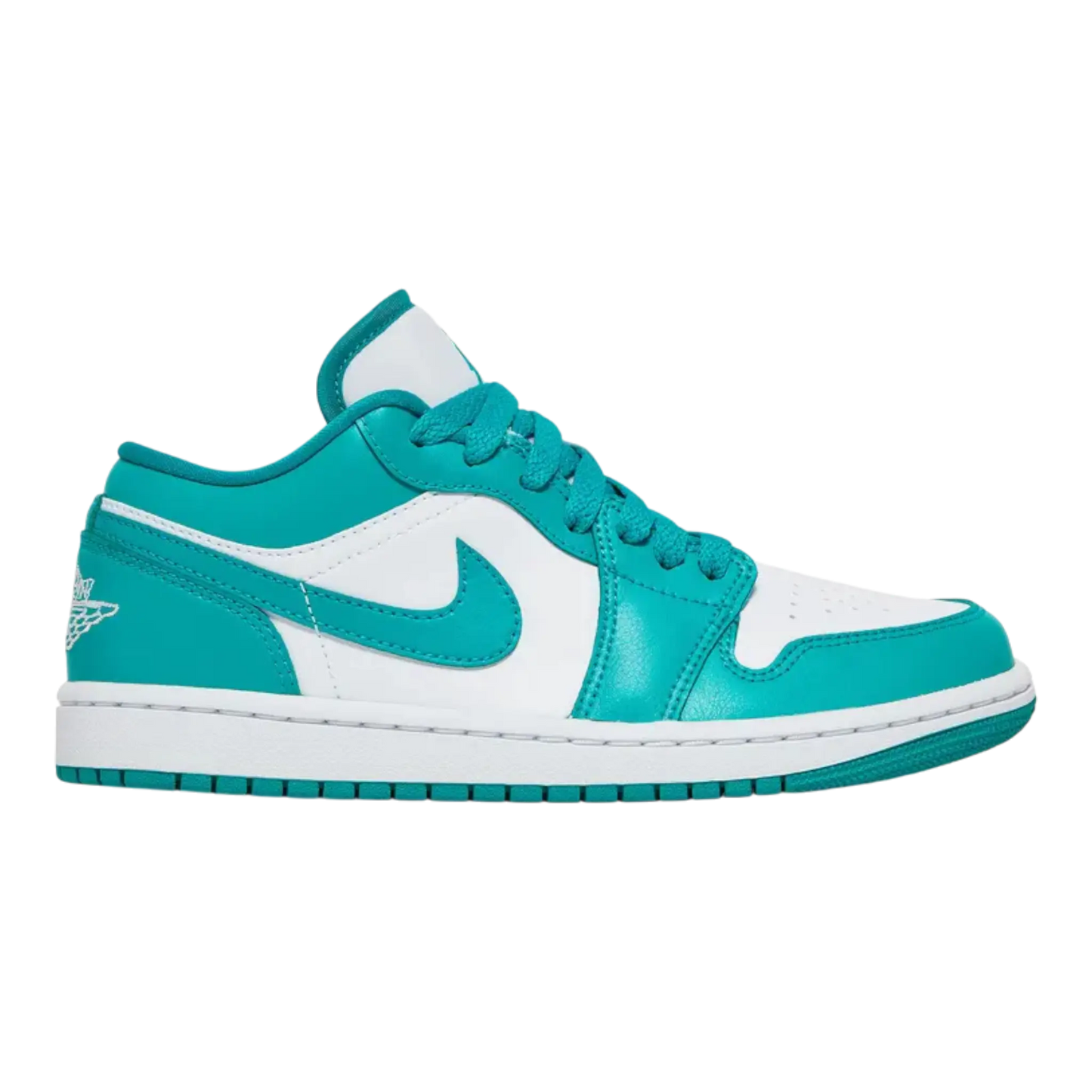 Jordan 1 Low Women Sneakers White/New Emerald