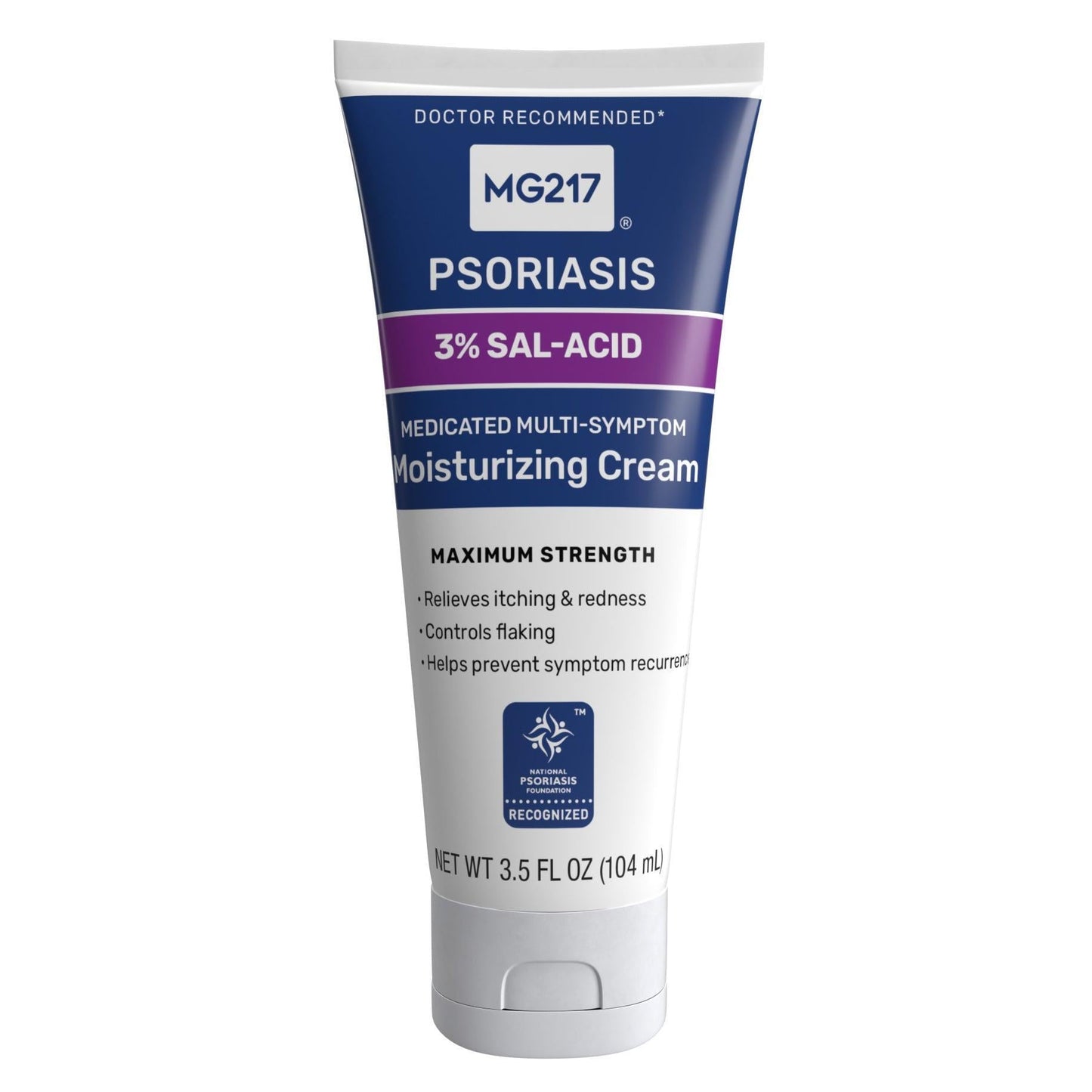 Mg217 Psoriasis Cream - Multi-Symptom Relief - 3.5 Fl Oz