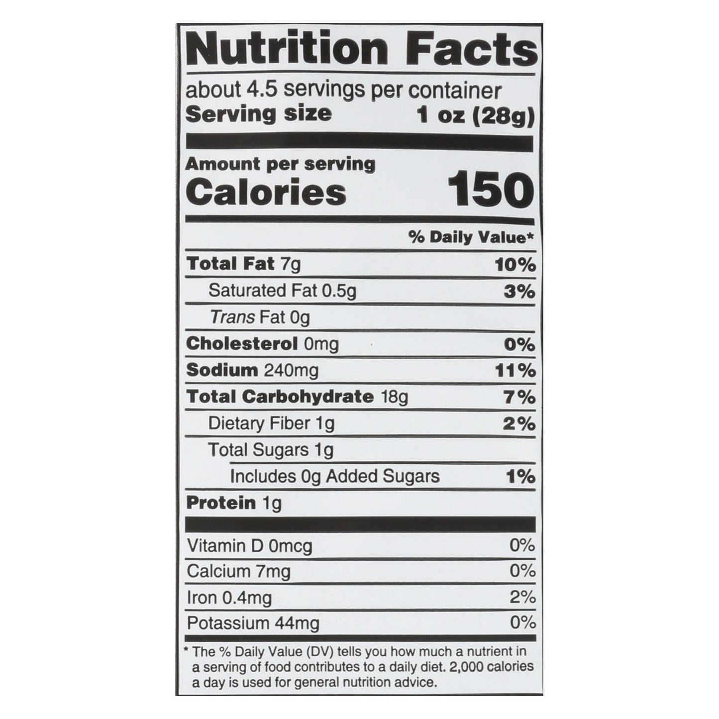 The Daily Crave Veggie Straws Himalaya Pink Salt, Case of 8 (4.5 oz Each)