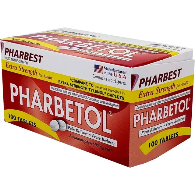 Pharbetol Tab Es 500mg Phb 100