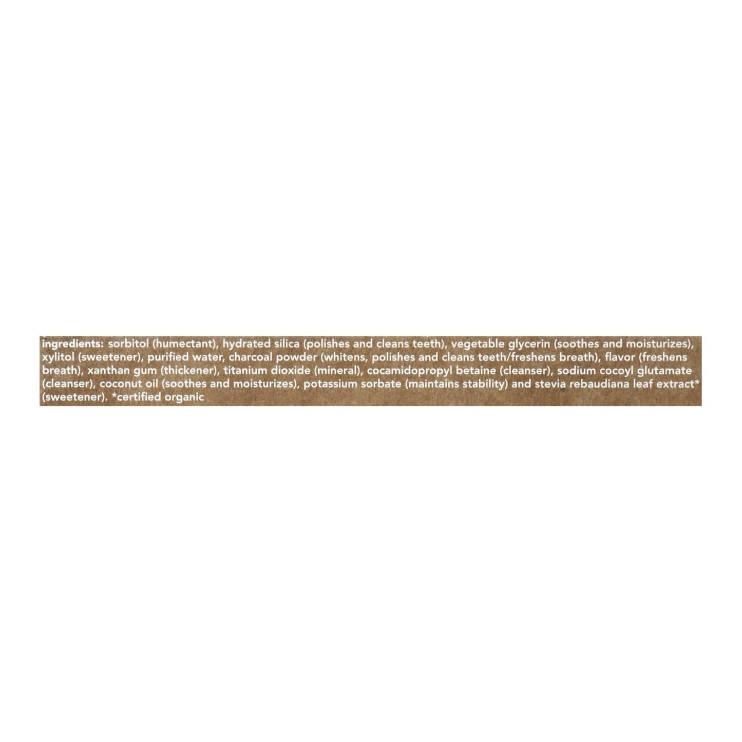 Hello Products LLC ACT CHarRcoal WHiTe FlouRiDe-Free Toothpaste (Pack of 6 - 4 oz.)