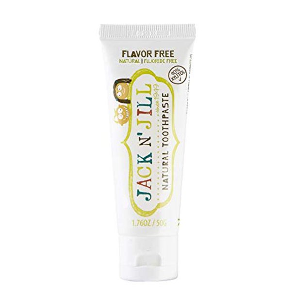 Jack N' Jill Kids Natural Toothpaste Flavor Free - 1.76oz, 6-Pack