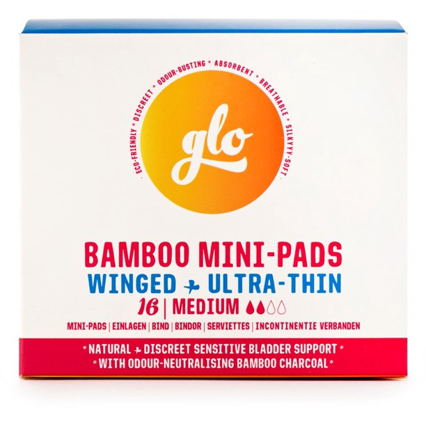 Glo Bamboo Mini Pads Sens Builder - 12-16ct Case