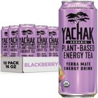 Yachak Blackberry Yerba Mate - 12-16oz Can (Pack of 12)