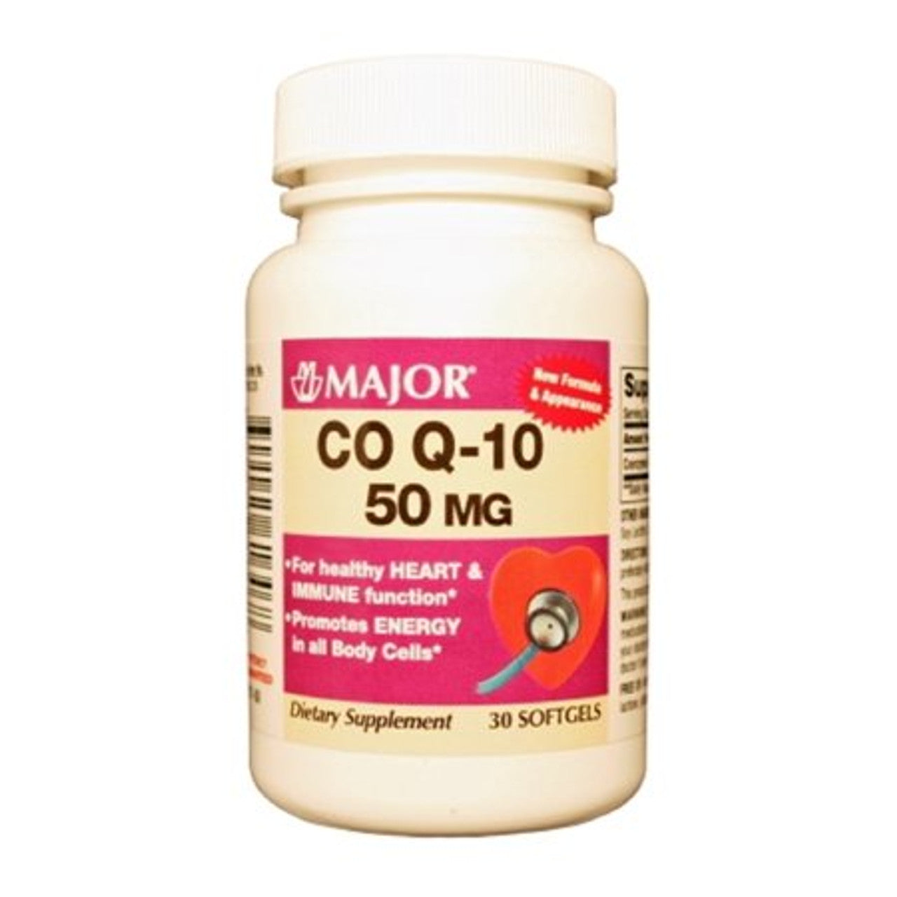 Major® Co Q-10 (Coenzyme Q10) 50 mg Capsules