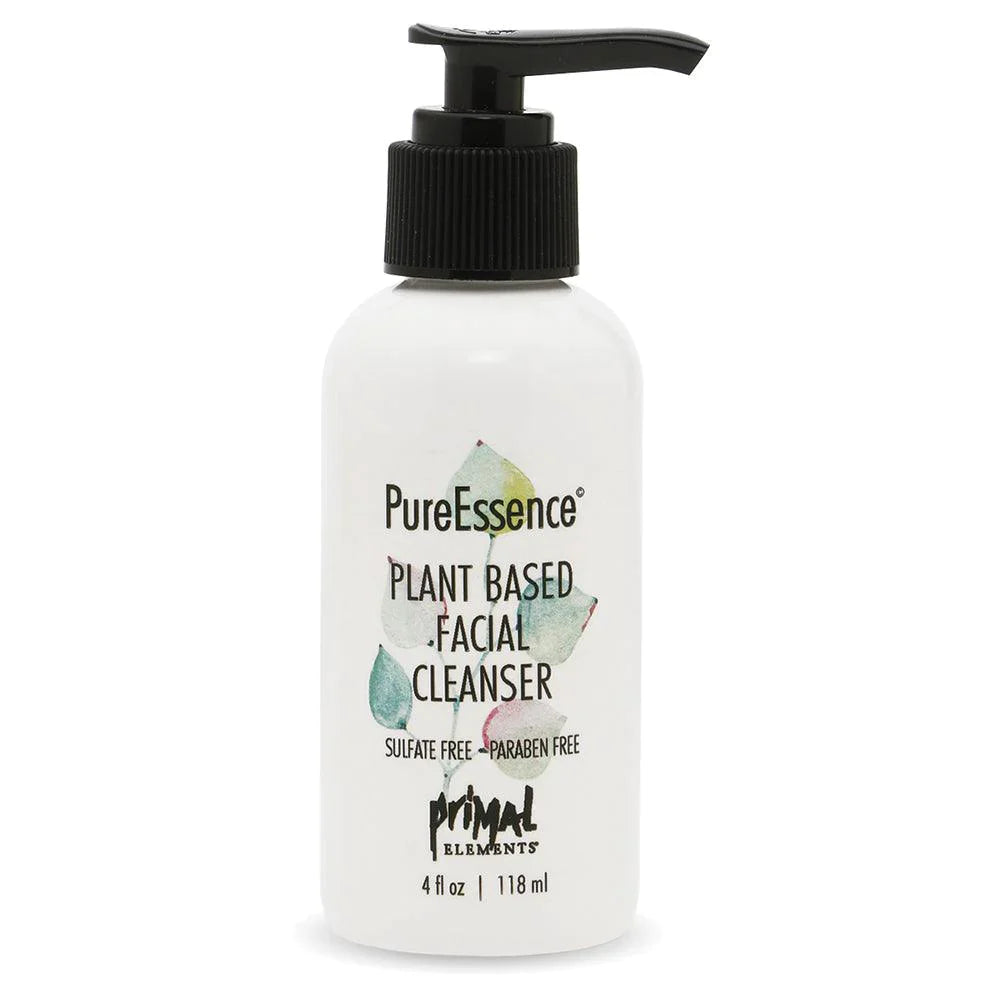 Primal Elements Plant-Based Facial Cleanser - 4 Oz (Pack of 6)