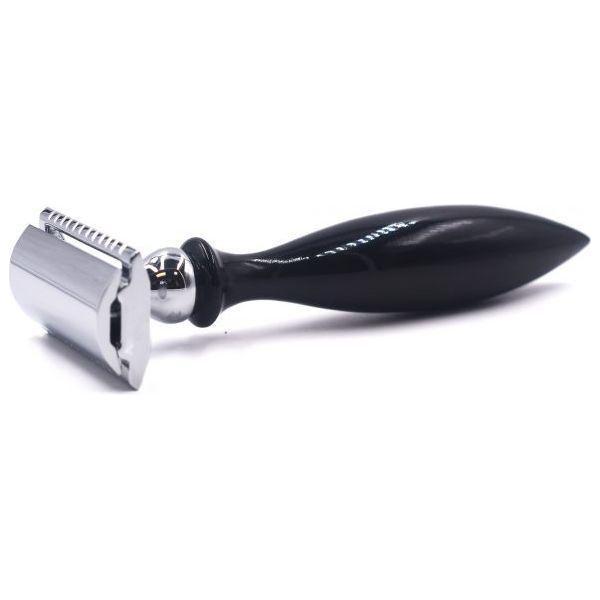 Parker 12R Buffalo Horn Handle Safety Razor