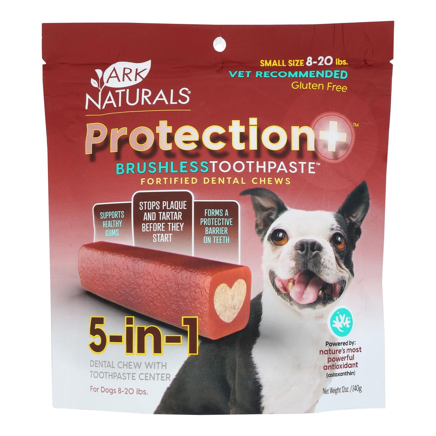 Ark Naturals Brushless + Protection Toothpaste for Small Dogs - 12 oz