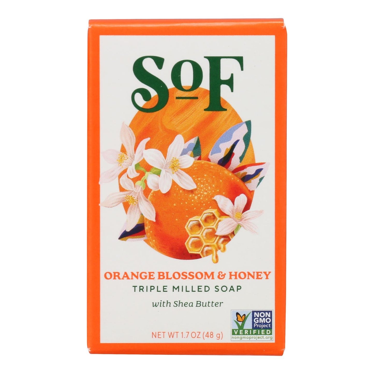 South of France Orange Blossom Travel Soap - 1.7 oz, Case of 24