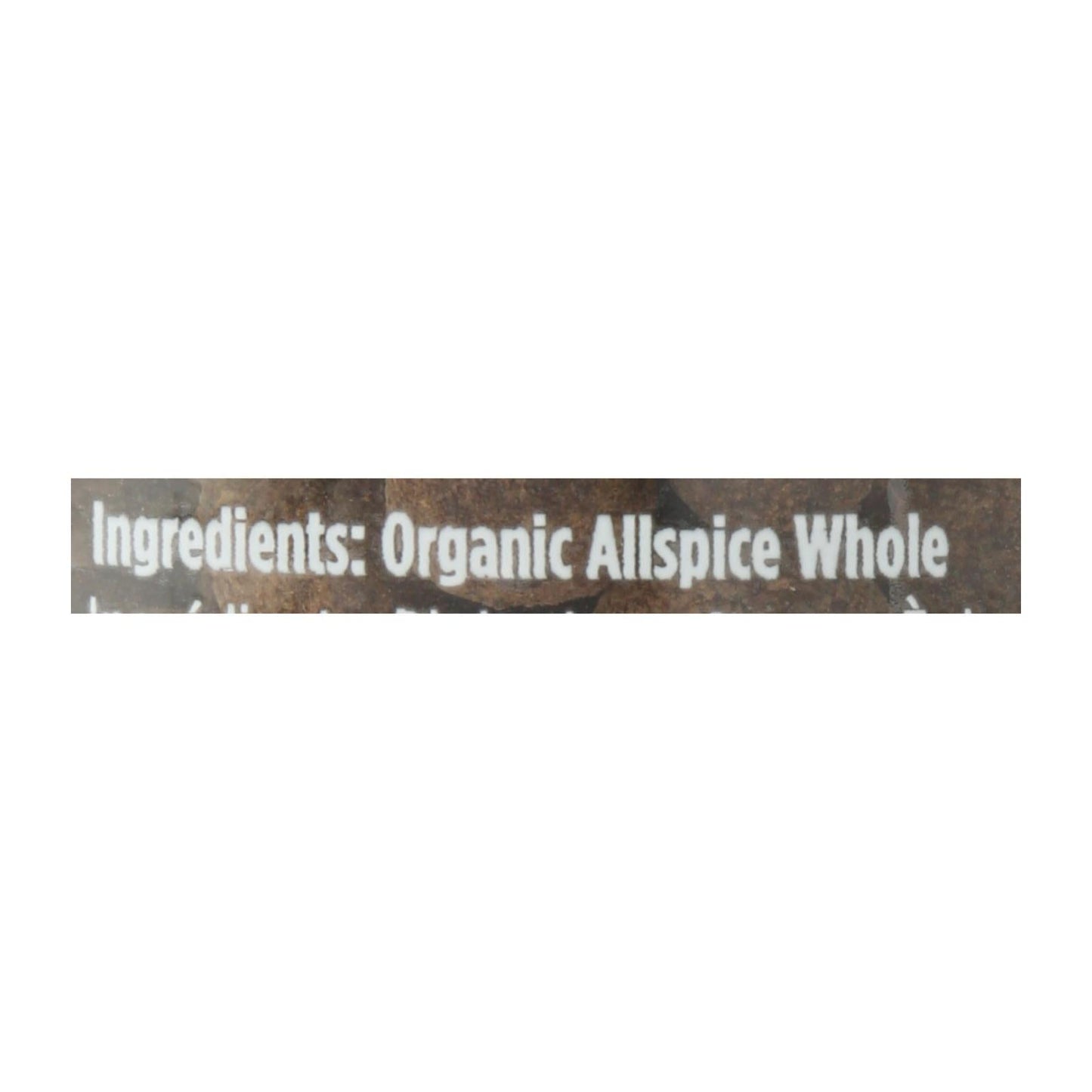 Spicely Organics Organic Whole Allspice Berries - 1.3 Oz.