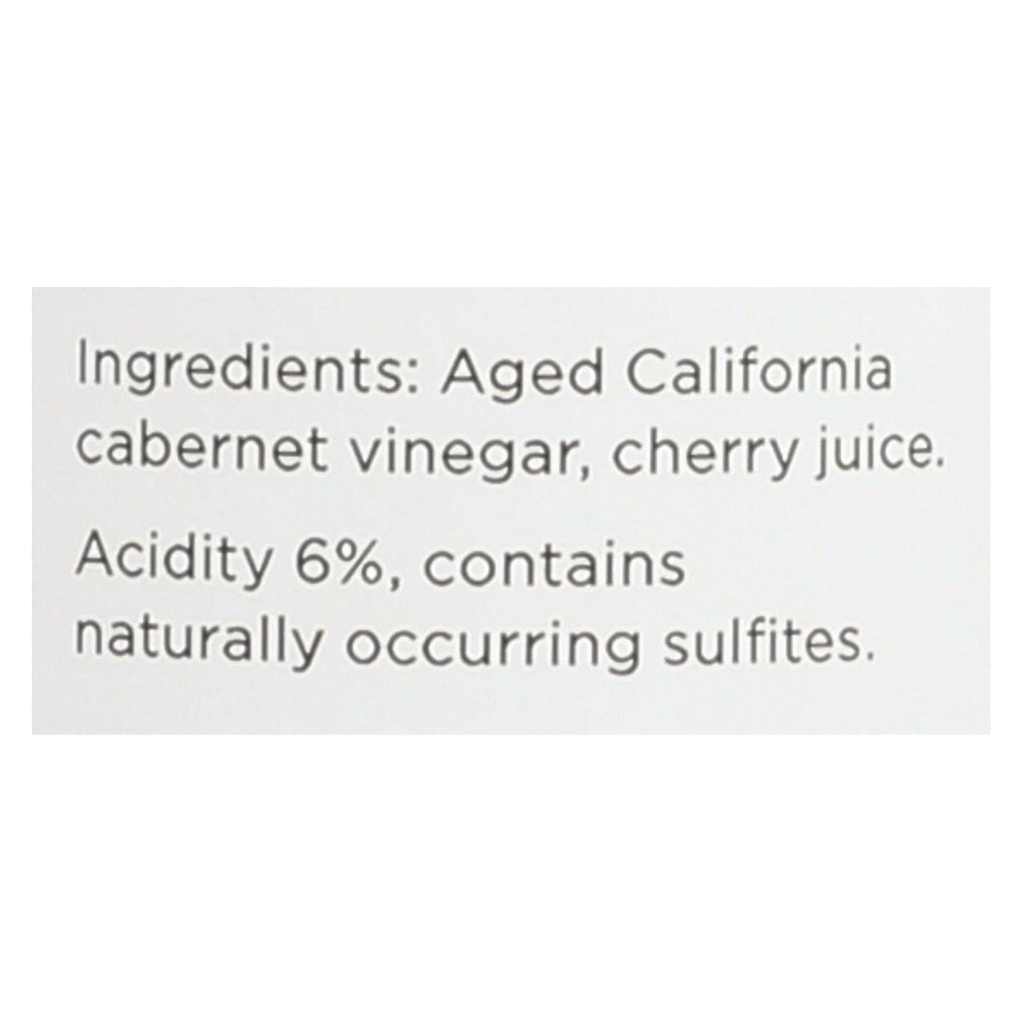 O Olive Oil Cabernet Wine Vinegar Pack of 6, 10.1 Fl Oz