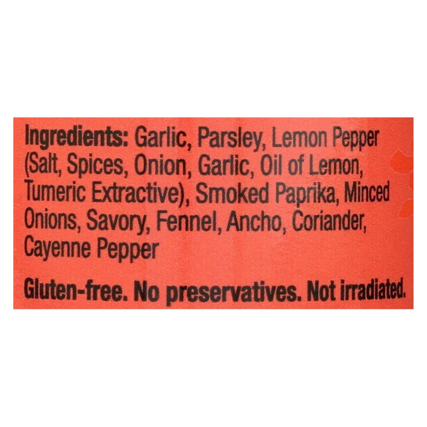 Mom's Gourmet Jammin' Salmon Rub - 4.5 Oz, Pack of 12