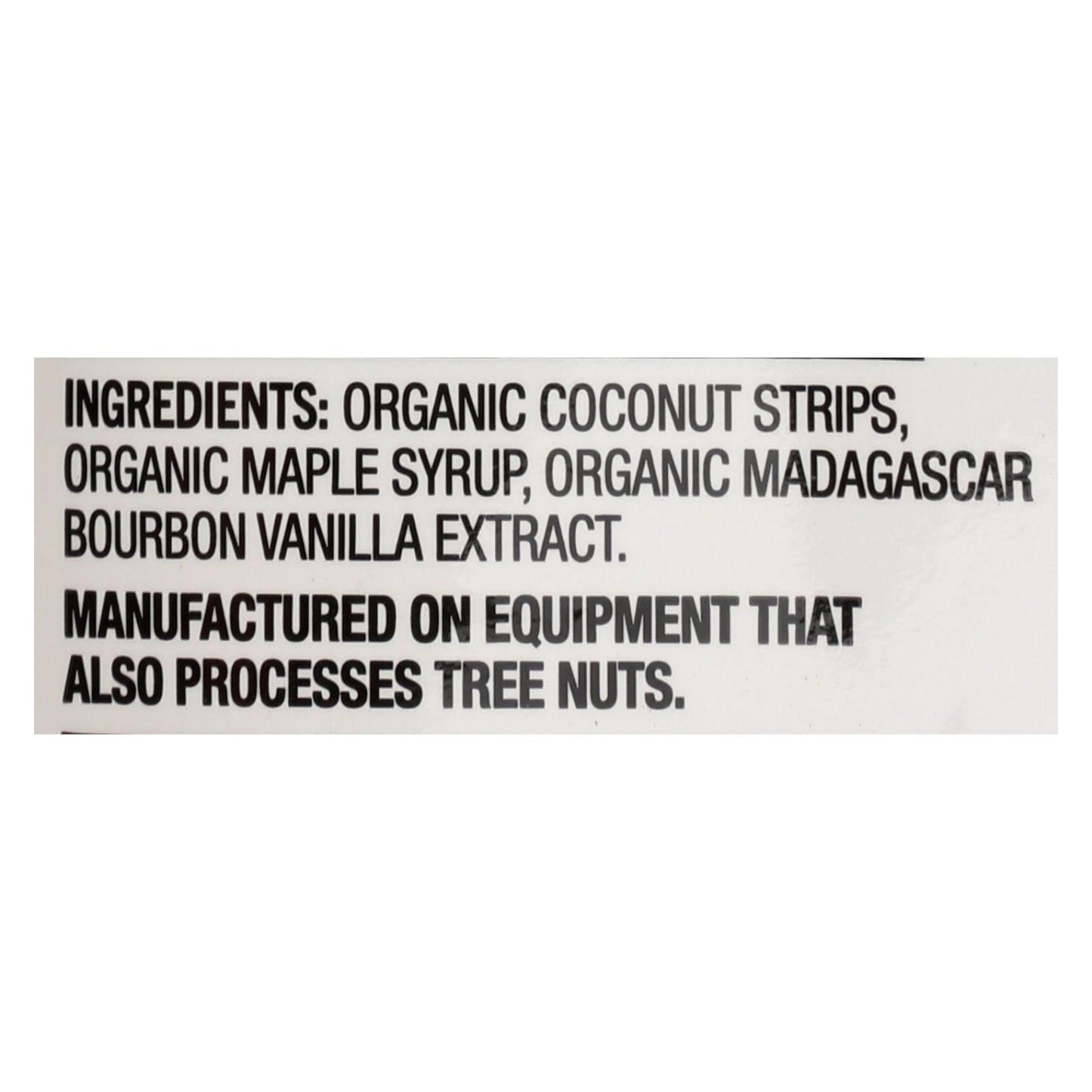 Made In Nature Organic Toasted Coconut Chips Maple Madagascar Vanilla (Pack of 6) 3 Oz