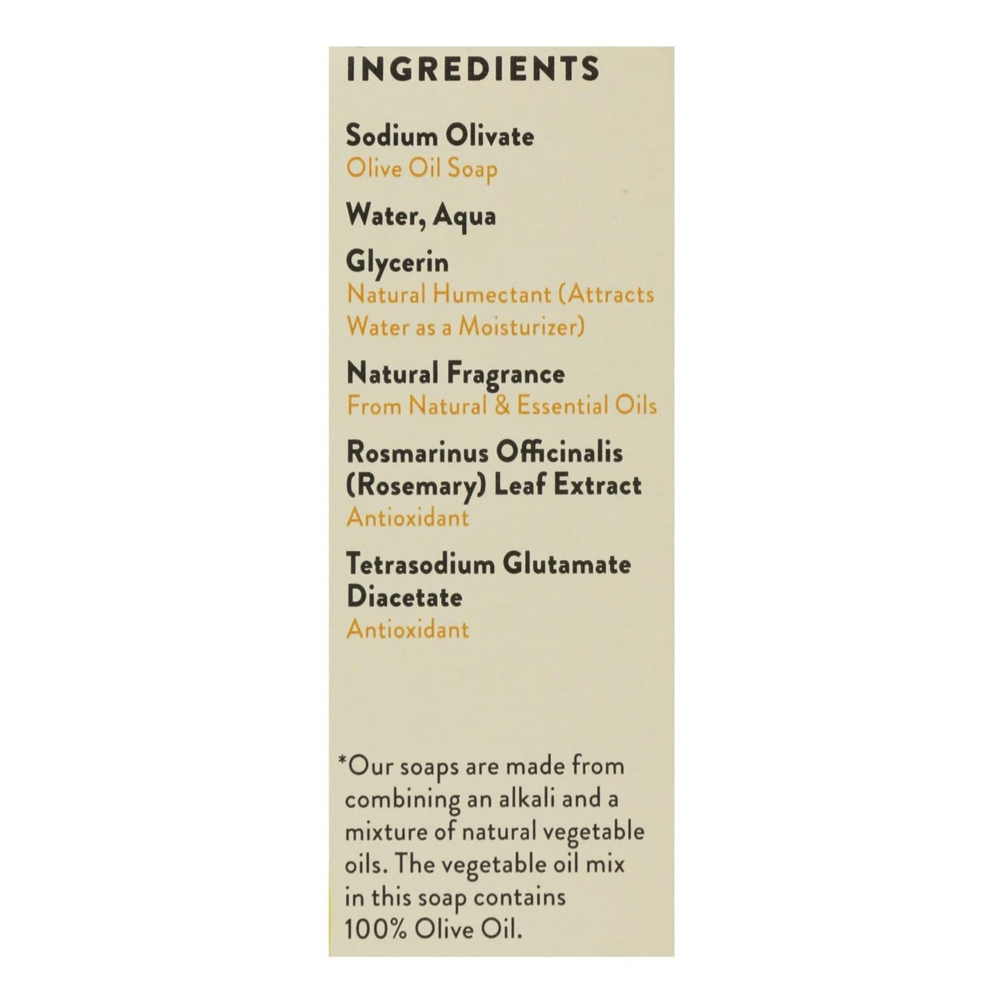 Peet Bros. Lemon & Thyme Olive Bar Soap (5 Oz)