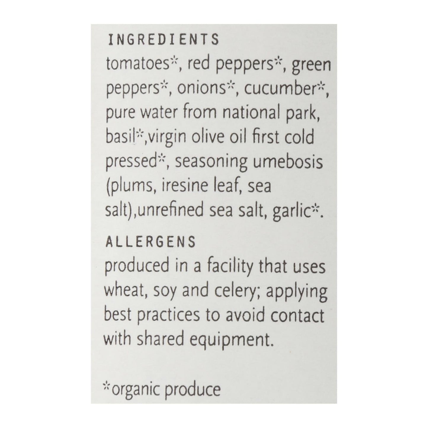Karine & Jeff - Gazpacho Soup (Pack of 6 - 16.9 Fl Oz Each)