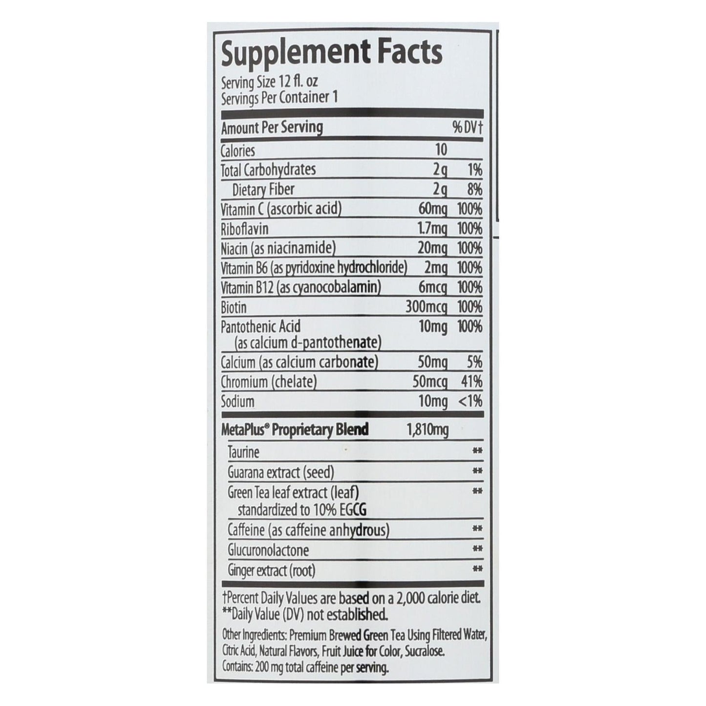 Celsius Live Fit Peach Mango Green Tea, Non-Carbonated, 12 Pack, 12 Fz
