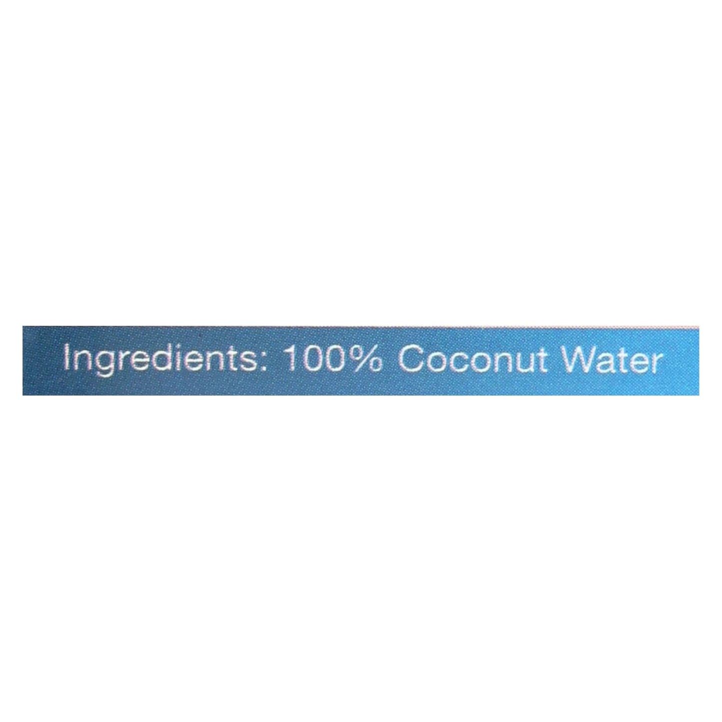 Blue Monkey Natural Coconut Water - 11.2 Oz. - Case of 24