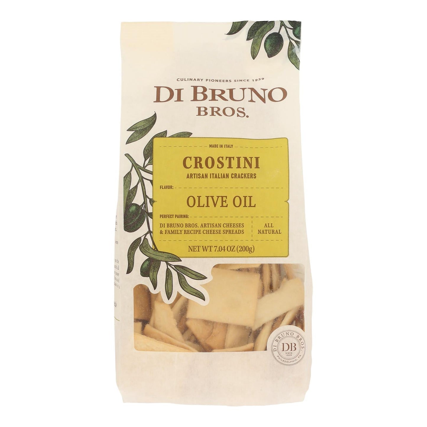 Di Bruno Bros. Crostini Olive Oil, 12-7.04 Oz Case