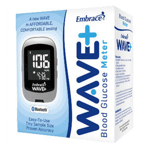 Embrace Wave+ Blood Glucose Meter