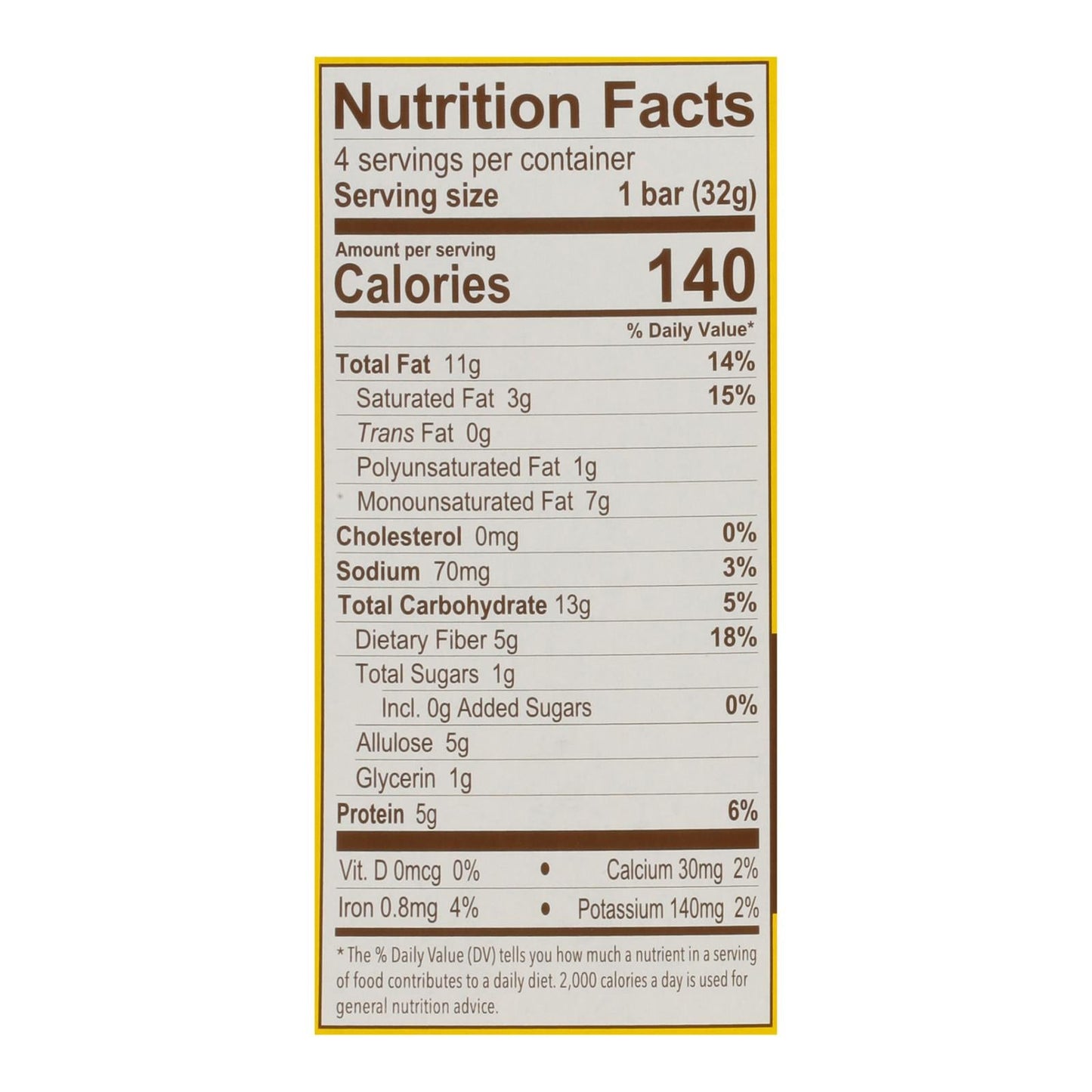 Munk Pack Keto Granola Bars: Peanut Butter Chip, Low-Carb, Gluten-Free (6 Pack, 1.12 oz Each)