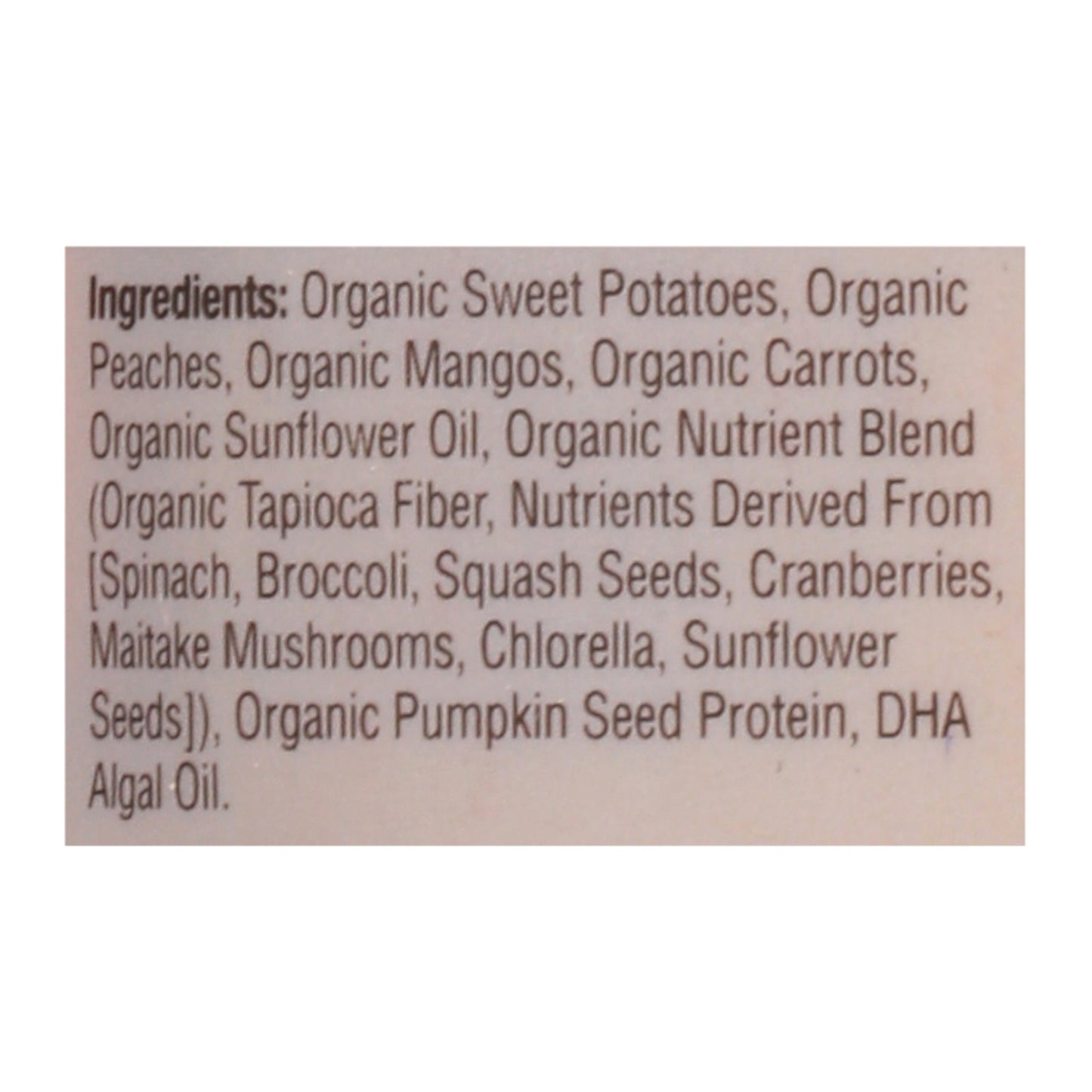 Cerebelly Sweet Pot Peach Mango Puree 4 Oz Pouch - Case of 6