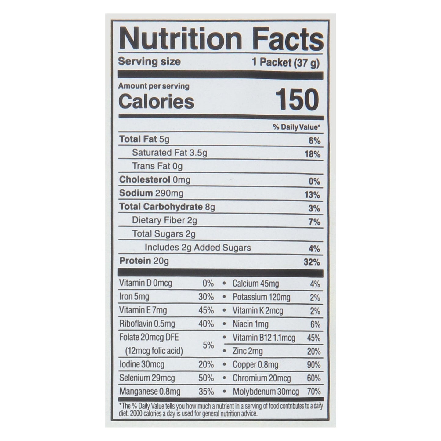 Kos Vanilla Protein Powder 1.30 Oz Single-Serve - Case of 12