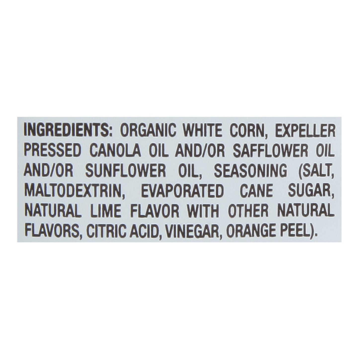 Garden of Eatin' Organic White Corn Lime Chips (Case of 12, 5.5 Oz. Each)