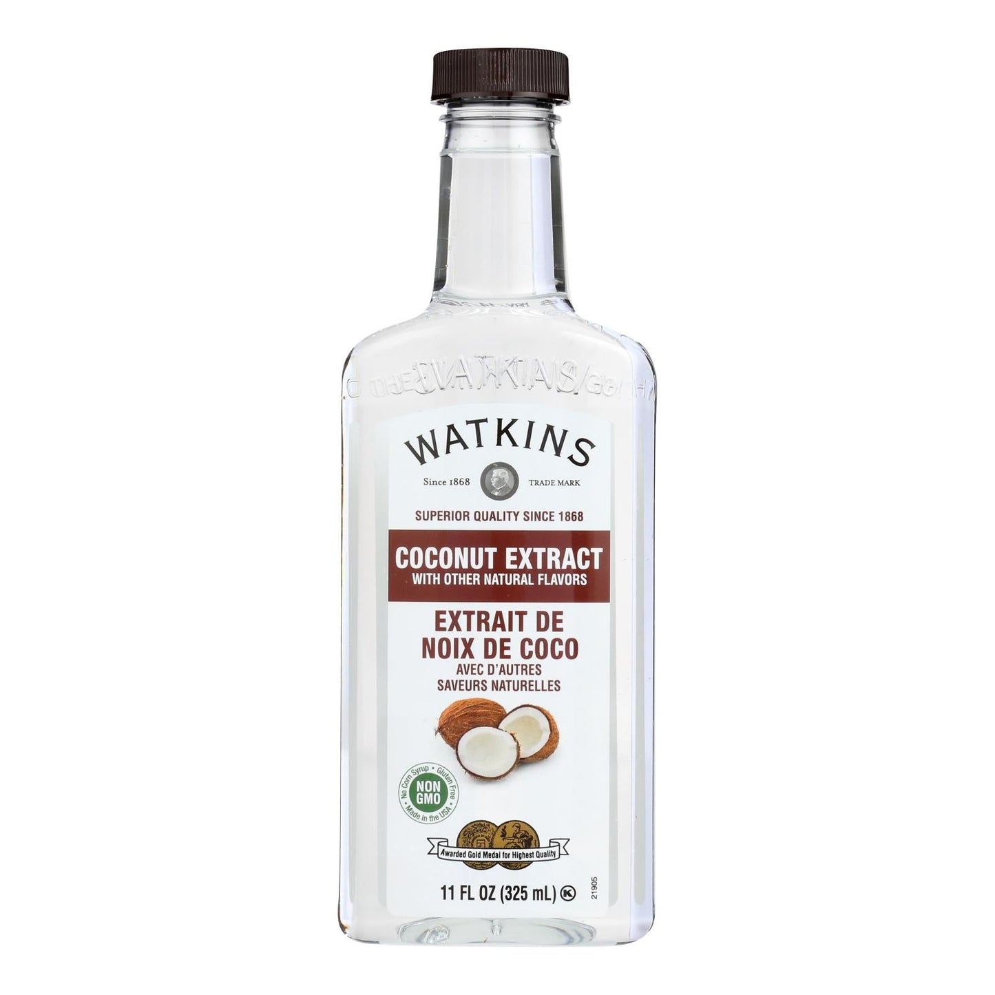 Watkins Pure Coconut Extract, 11 Fl Oz (Pack of 12)