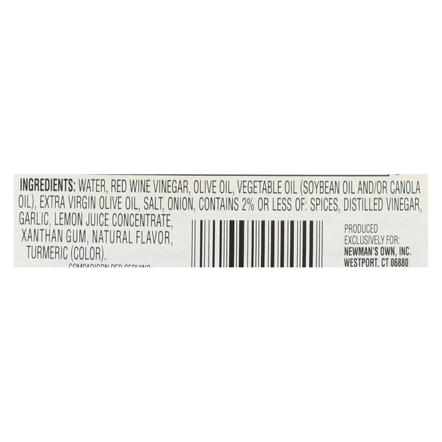 Newman's Own Light Italian Salad Lemon Dressing - 16 fl oz, 6 Pack