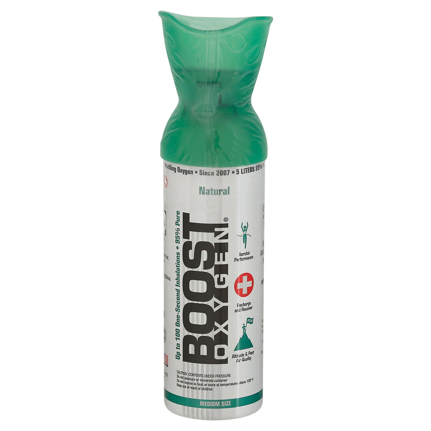 Boost Oxygen, Natural, 5 Liter Canister (Case of 6)