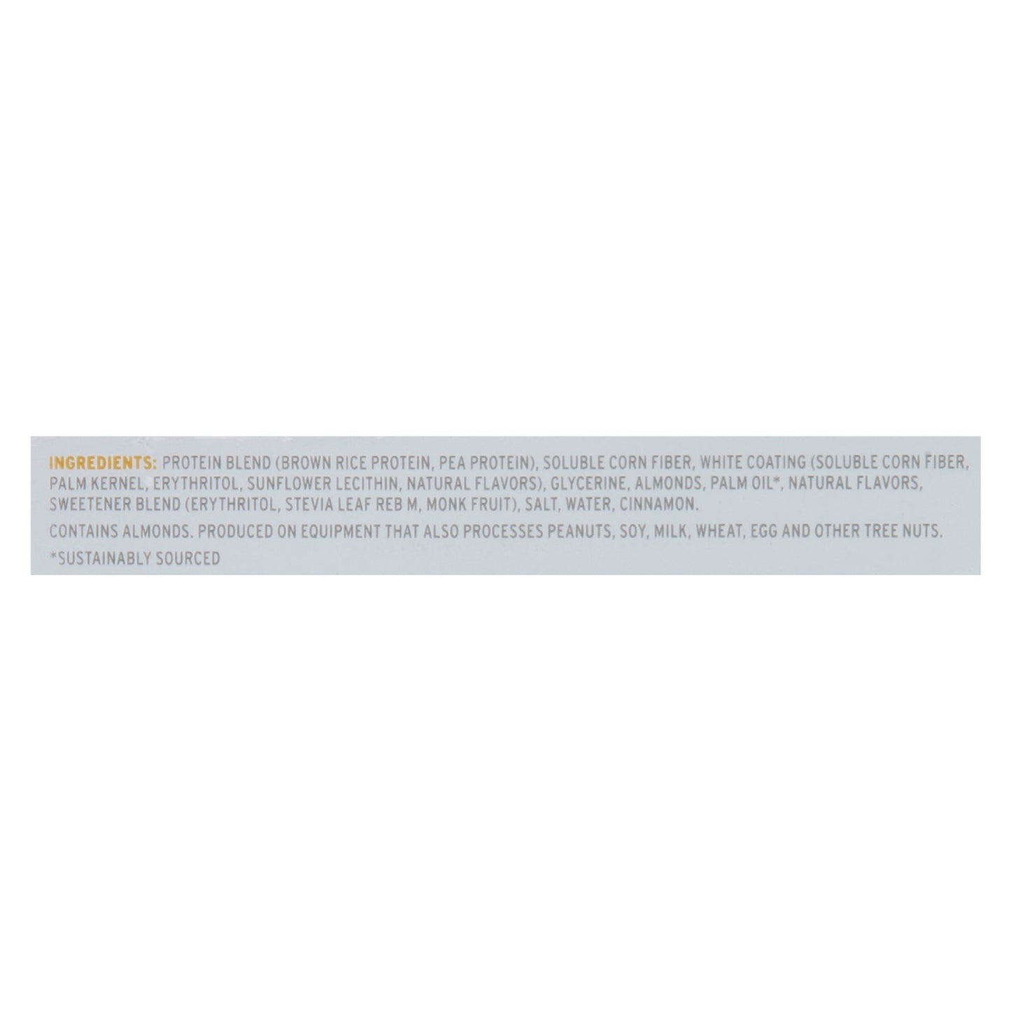 No Cow Bar - Sticky Cinnroll Dipped Protein Bar - Case of 12 - 2.12 Ounce