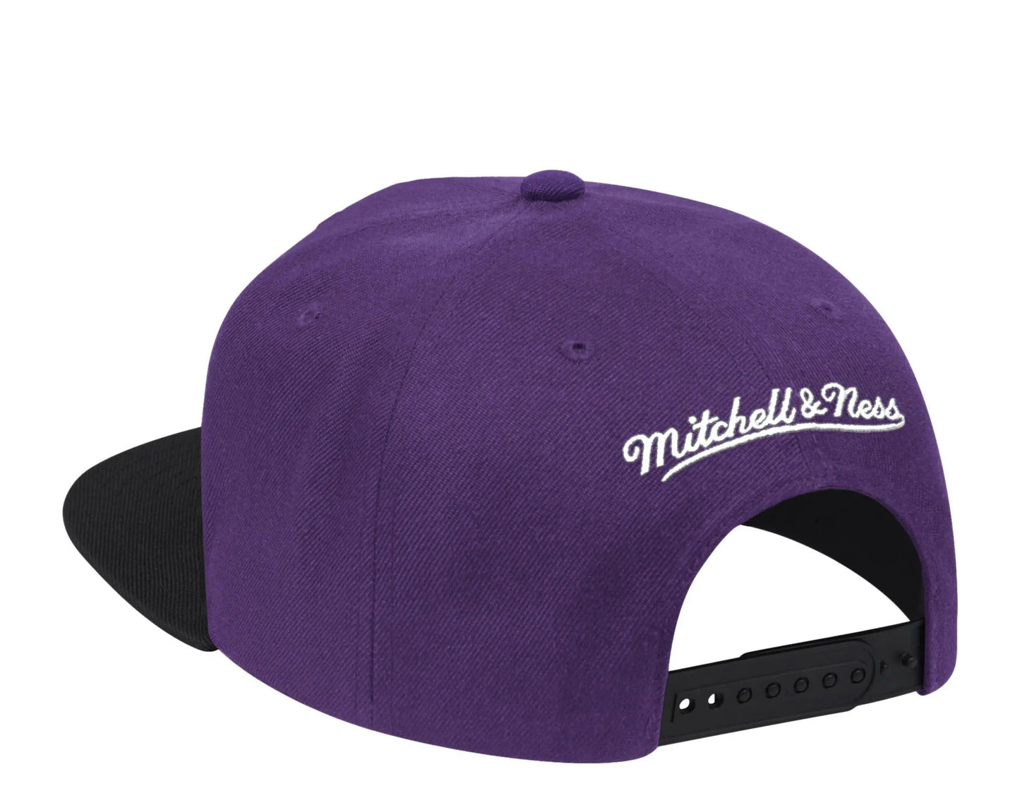 Mitchell & Ness 2 Tone HWC Classic Los Angeles Lakers Snapback Hat Purple/Black