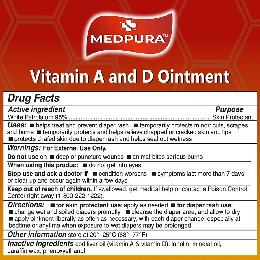 Medpura Oi 95% 113Gm Vita A&D