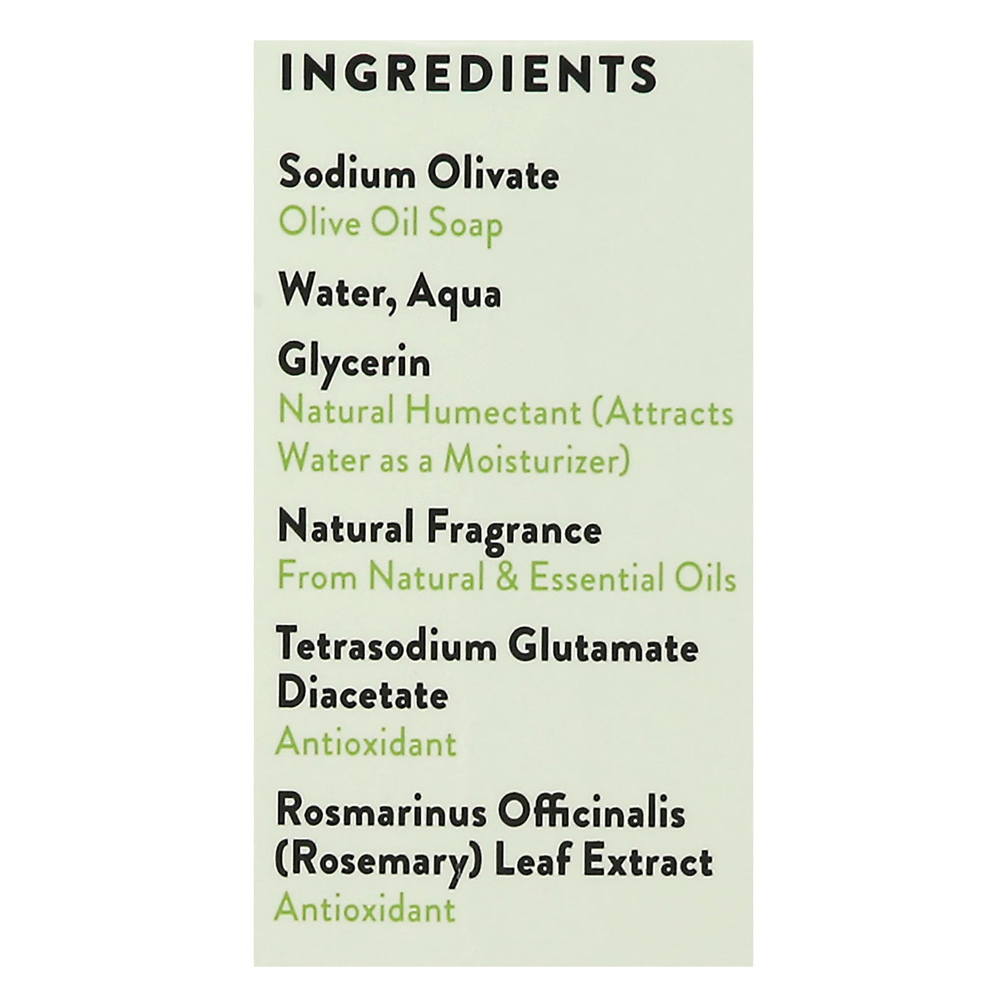 Peet Bros Body Wash, Green Tea and Olive Oil, 1.5 oz