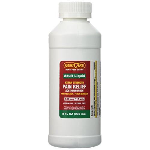 McKesson Brand Pain Relief 500 Mg Strength Liquid 8 Oz., 24BT/CS
