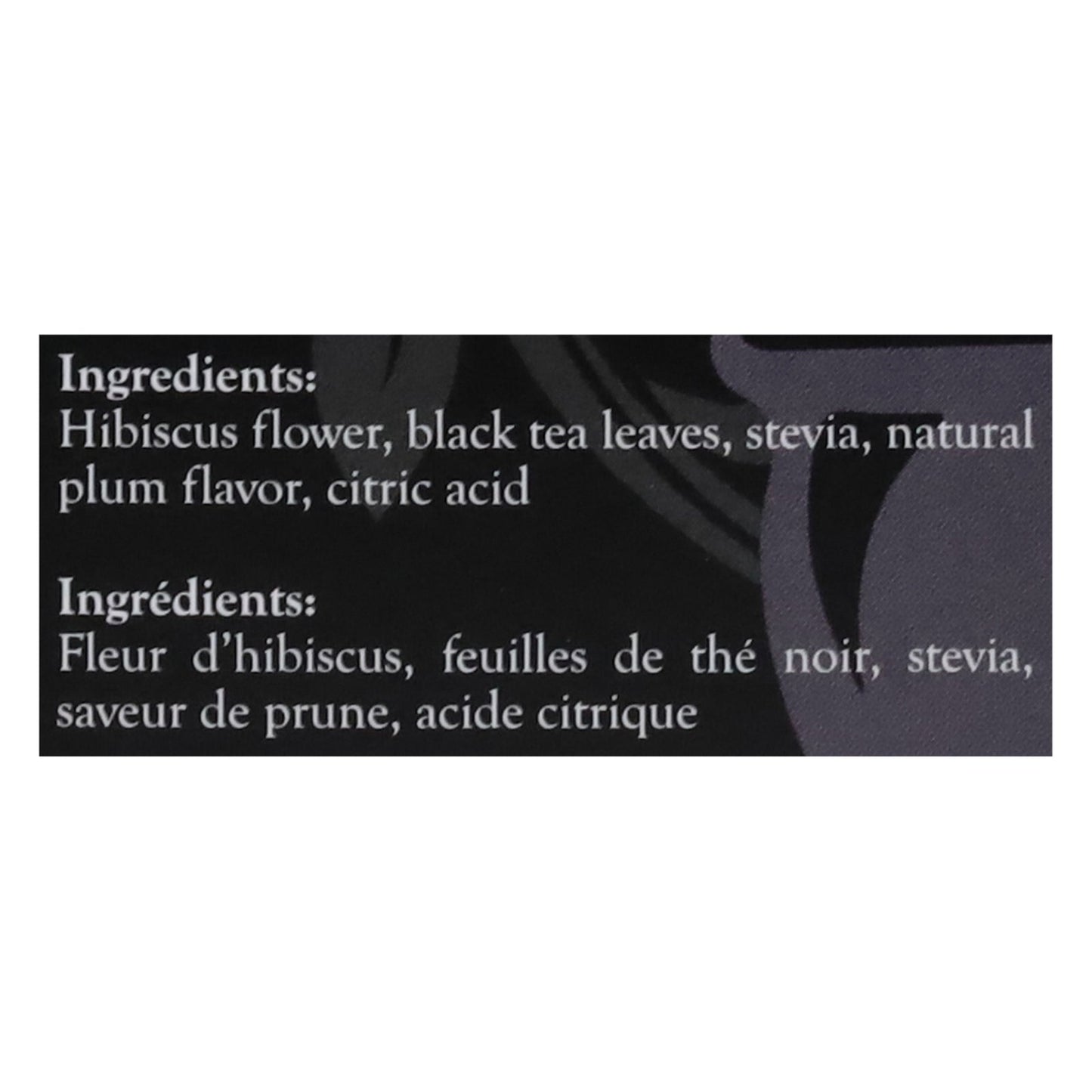 Uncle Lee's Simply Del Plum Herbal Tea - 18 Count Tea Bags