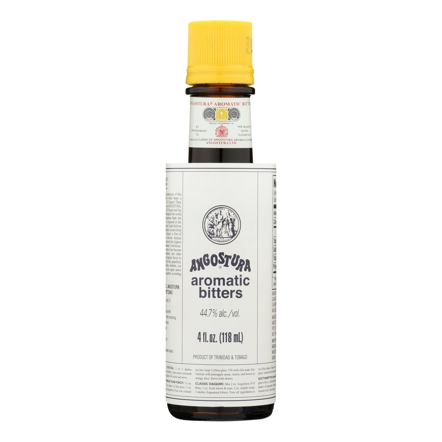 Angostura Bitters 4 fl oz (Pack of 6) - Cocktail Flavor Enhancer (Non Alcoholic)