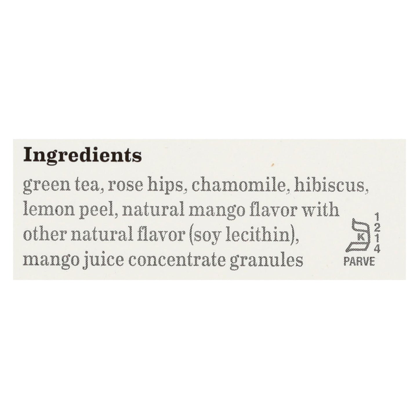 Bigelow Green Tea with the Sweetness of Mango - Energizing Immunity Booster - 6 Pack (20 Tea Bags)