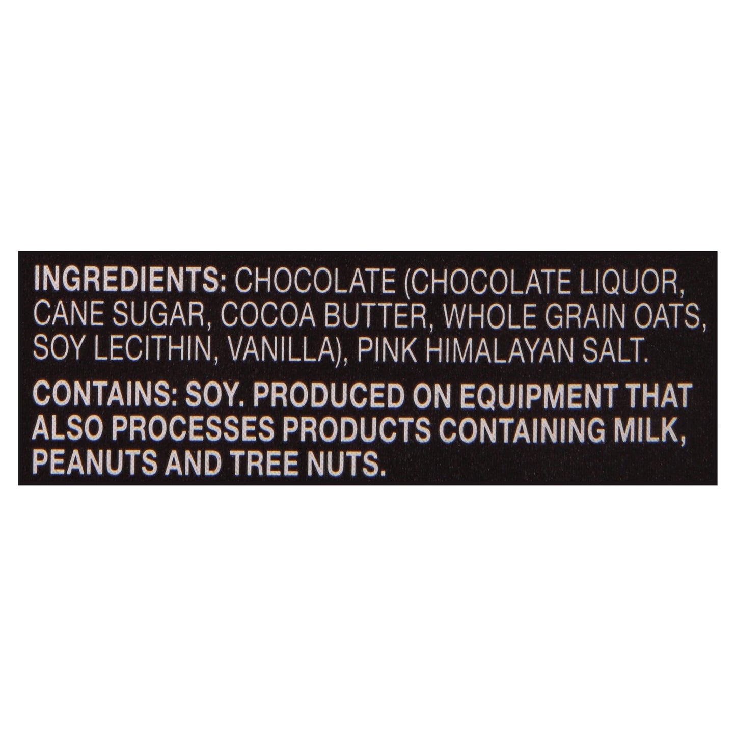 Endangered Species Dark Chocolate with Honey, Sea Salt & Oat Milk - Case of 12, 3 Oz