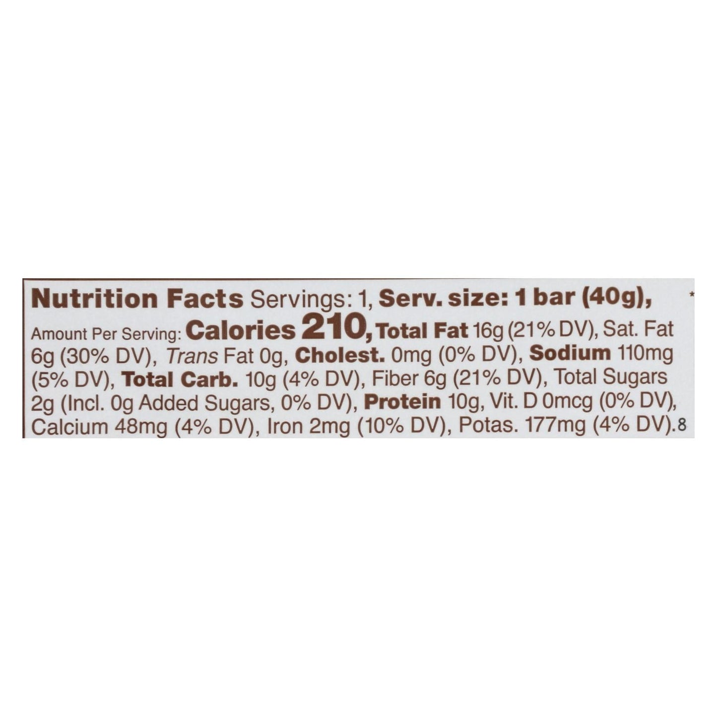 Dang Bar Chocolate Sea Salt - Case of 12 - 1.4oz