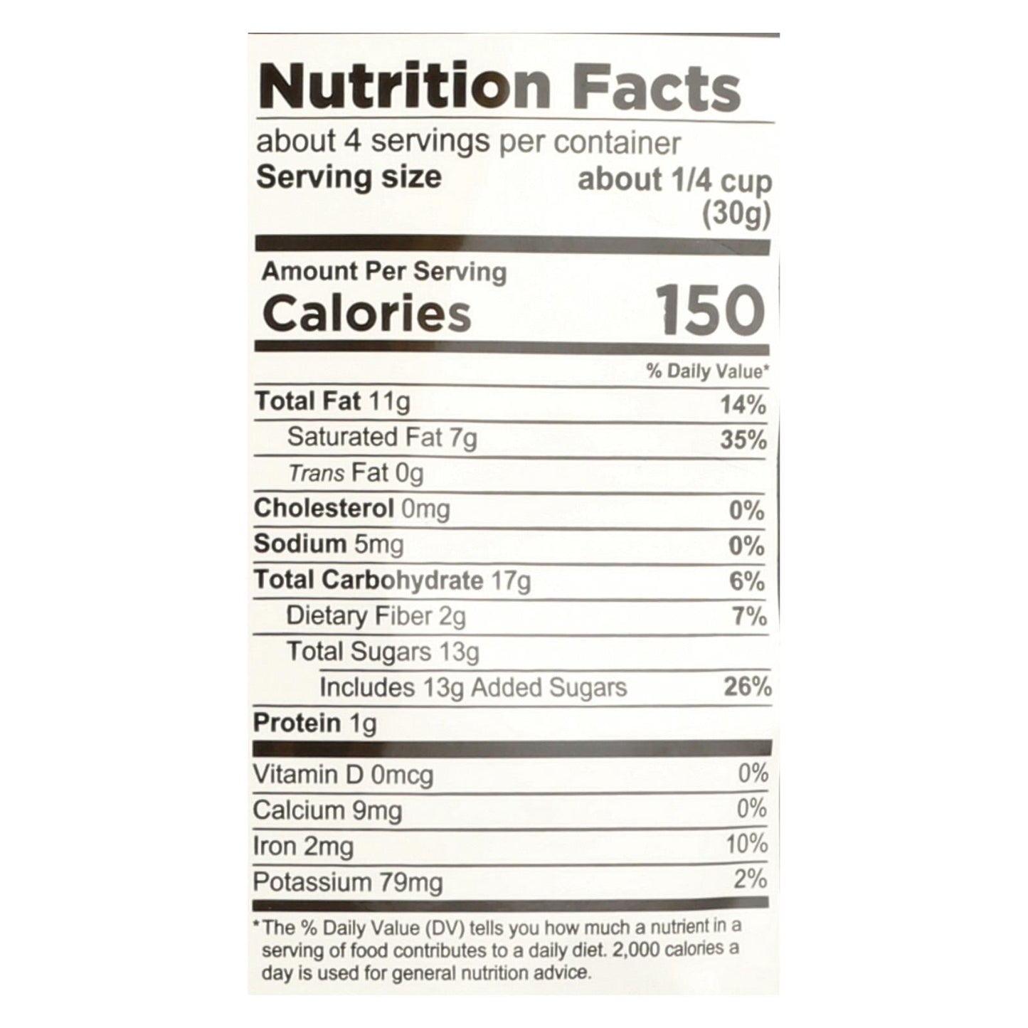 Tru Fru Dark Chocolate Coconut Melts - 4.2 Oz Pack of 6