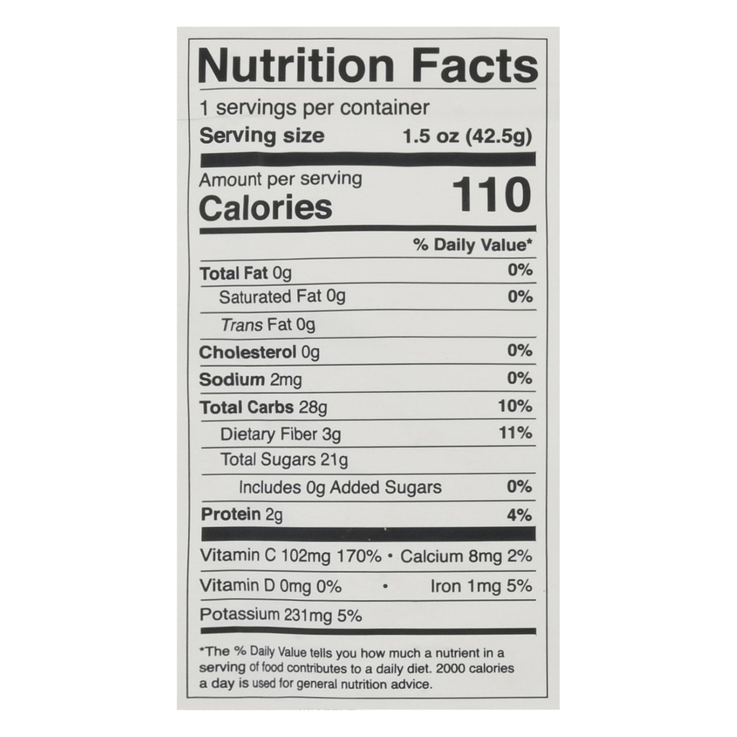 Branchout Chips Pineapple, 1.5 Oz Case of 8