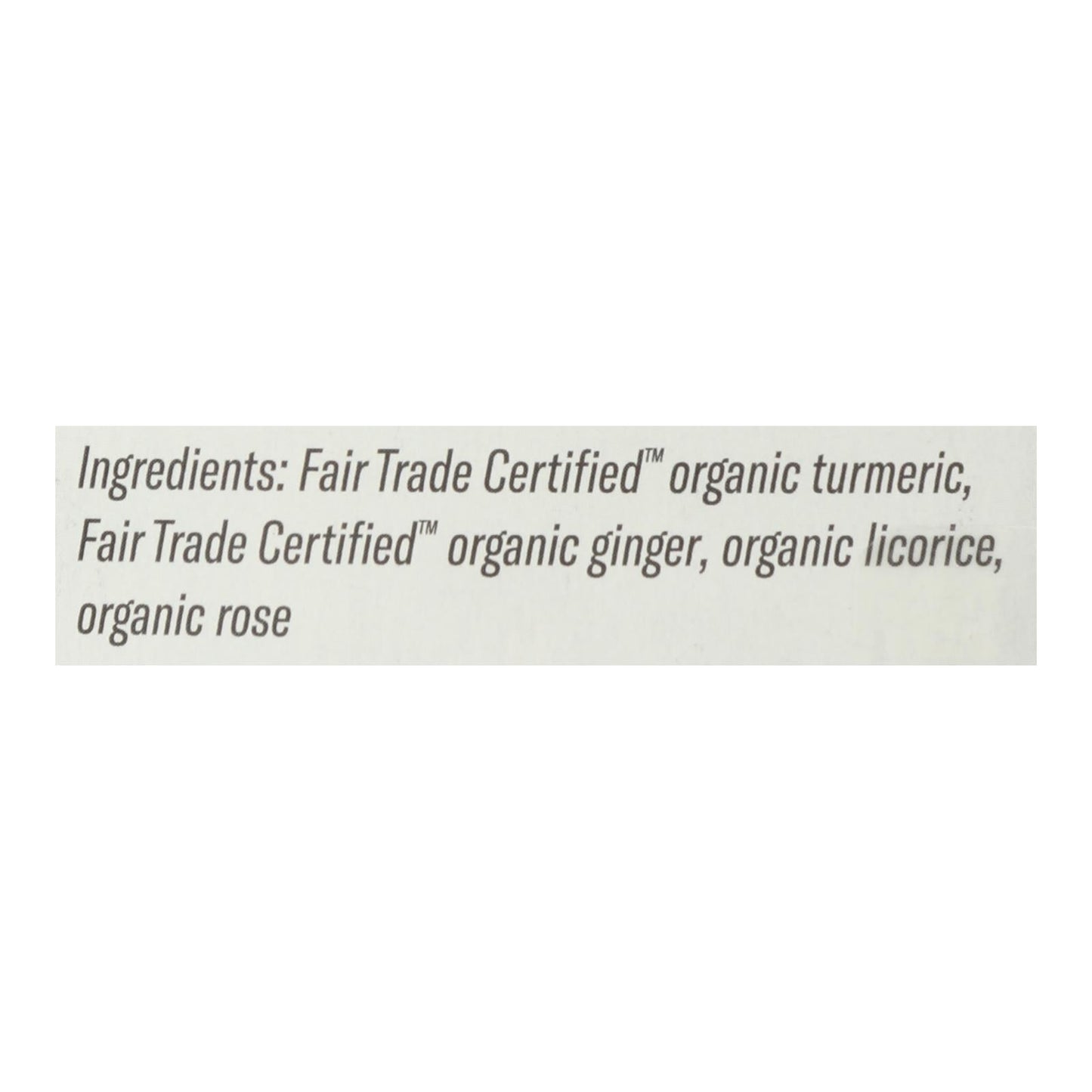 Numi Tea Organic Turmeric 3 Roots Herbal Tea, 15-Bag Cases (Pack of 6)