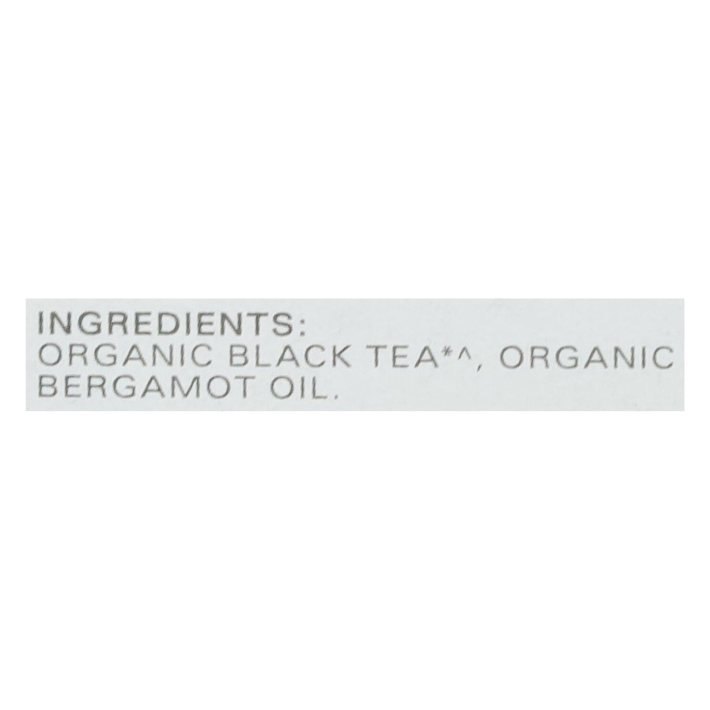 Tazo Organic Black Earl Grey Tea - 16-Count Tea Bags (Case of 6)