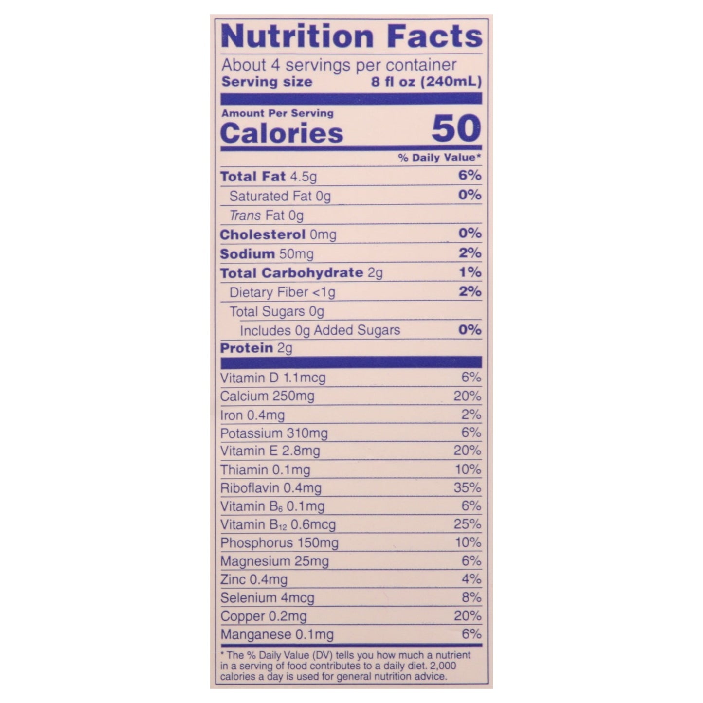 Lattini Sunflower Milk, Unsweetened, 32 fl. oz. (Case of 6)