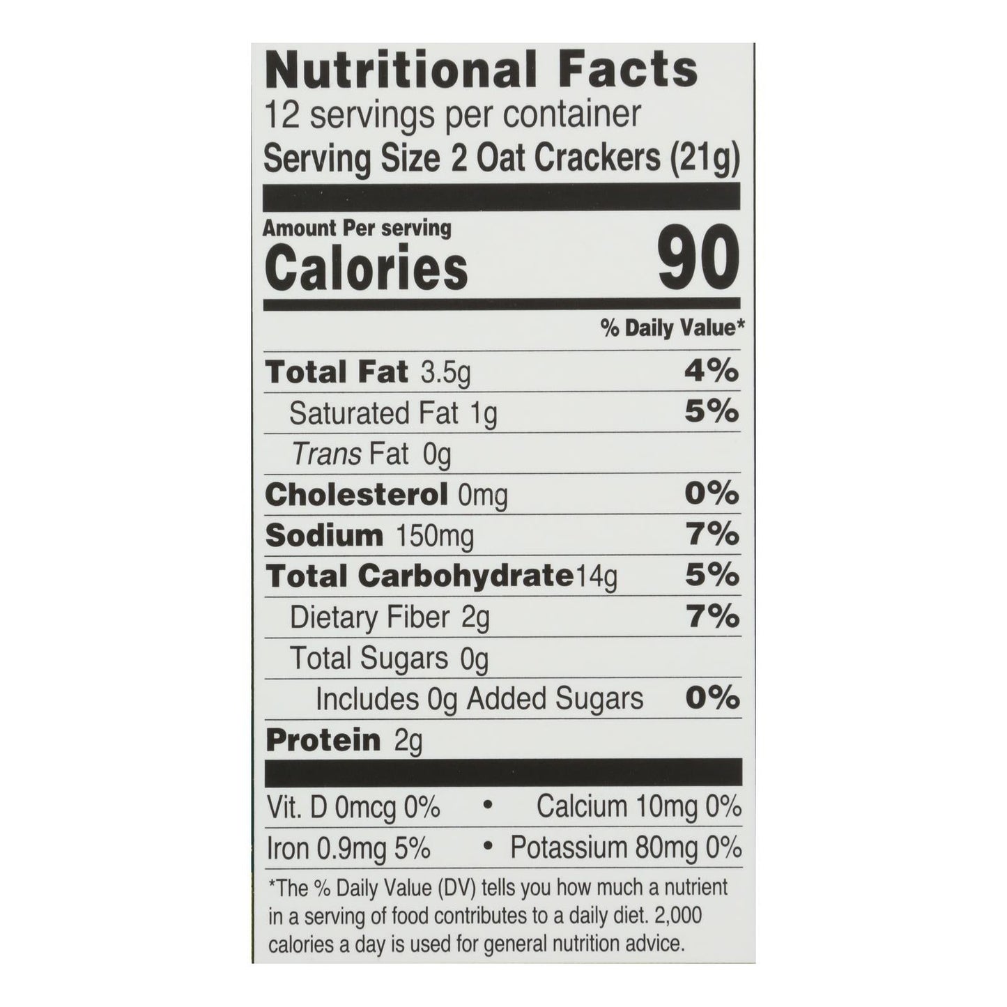 Organic Oat Crackers by Nairn's - 8.8 Oz (Pack of 8)