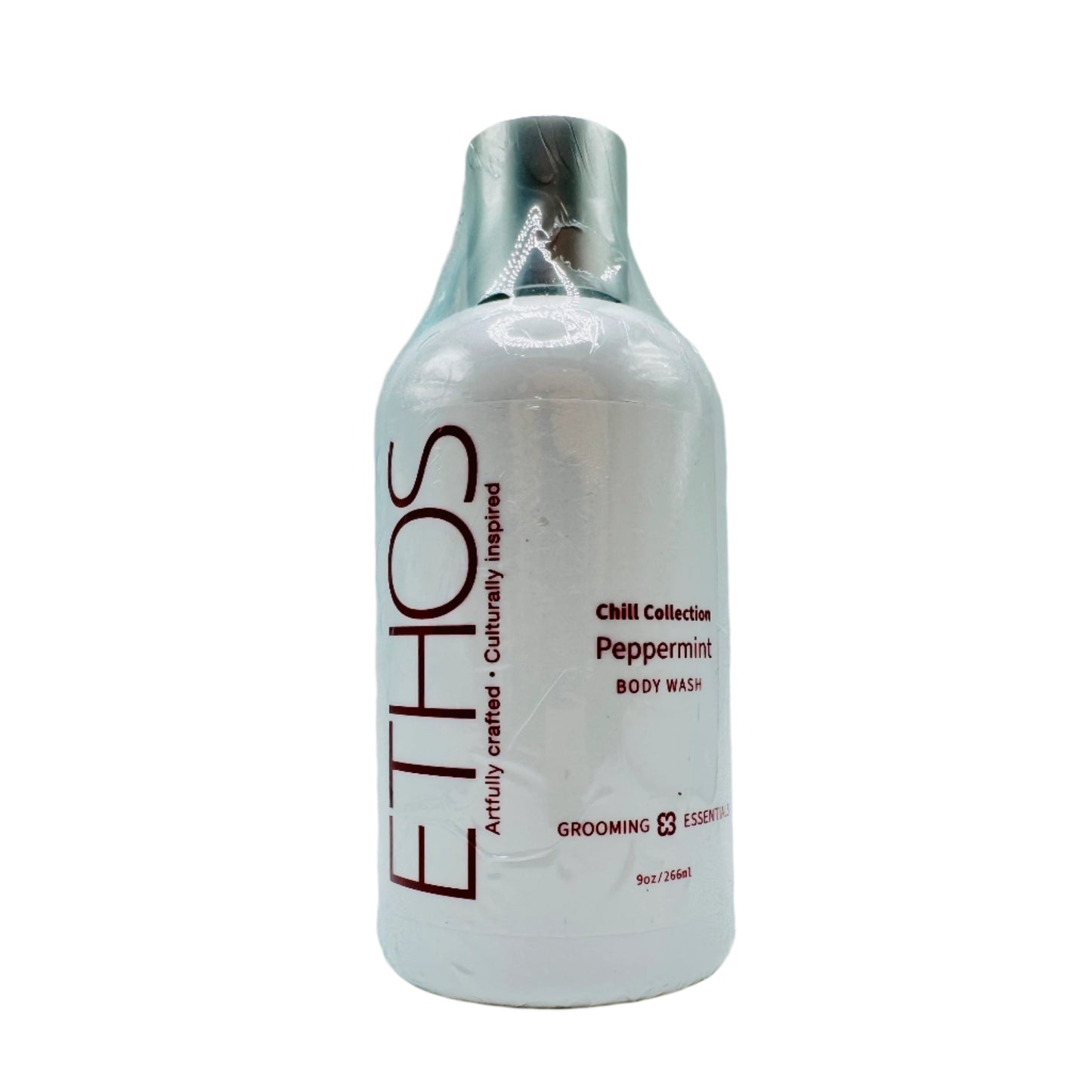 Ethos Grooming Essentials Peppermint Body Wash 9 oz