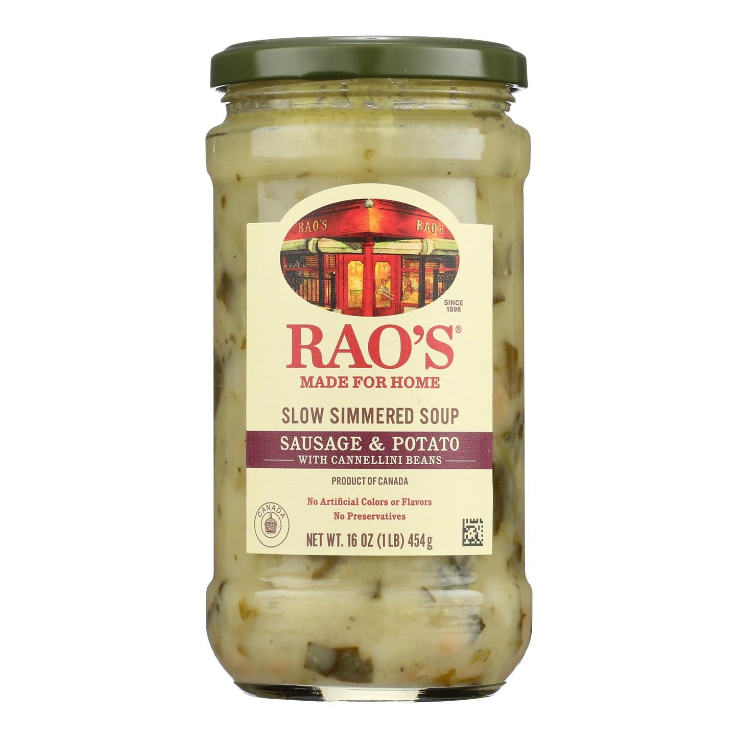 Rao's Sausage & Potato Soup - 6 x 16 oz - Hearty Italian Recipe